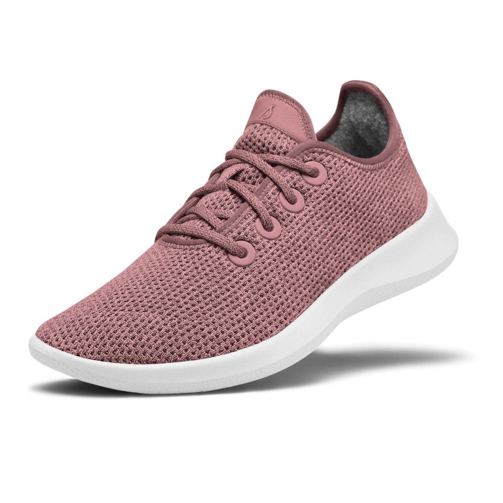 Allbirds Men's Sneakers Pink - Tree Runners - 92401AKUP